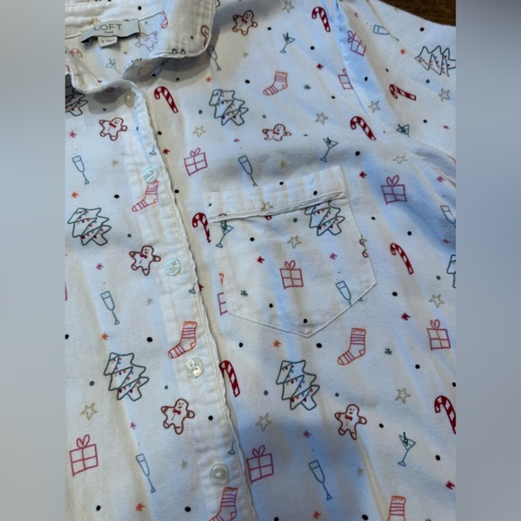 Loft sleep - holiday pj top - Picture 3 of 4